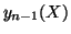 $ y_{n-1}(X)$