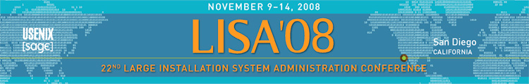 LISA '08 Banner