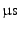 $\mathrm{\upmu}\textrm{s}$