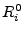 $R^{0}_i$