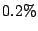 $0.2\%$