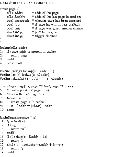 \begin{figure}{\small
\vspace*{5mm}\hrule\vspace*{1mm} {\small {\raggedright {\s...
...p$))\\
18:\>\> return $l_2$\\
19:\> endif
\end{tabbing}\hrule
}
\end{figure}