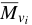 $ \overline{M}_{v_i}$