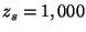 $ z_s=1,000$