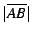 $\vert\overline{AB}\vert$