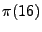 $\pi(16)$