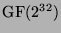 $\textrm{GF}(2^{32})$