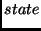 $\displaystyle %% ; 3-byte left rot. of 09 * state
state$