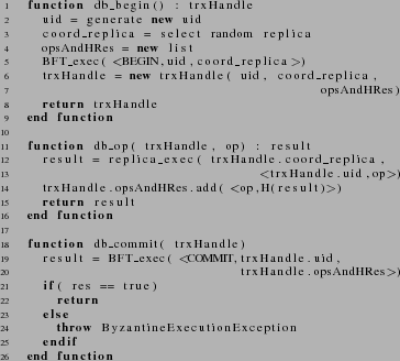 \begin{figure}
{\scriptsize
\begin{lstlisting}[firstnumber=1]
function db_be...
...xecutionException
endif
end function
\end{lstlisting}
}
\end{figure}