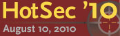 HotSec '10 button