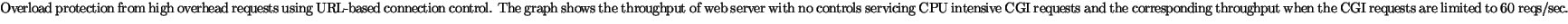 {\dimen0=\fontdimen6\the\font
\lineskip=1\dimen0
\advance\lineskip.5\fontdimen...
...the
corresponding throughput when the CGI requests are limited to 60 reqs/sec.}}