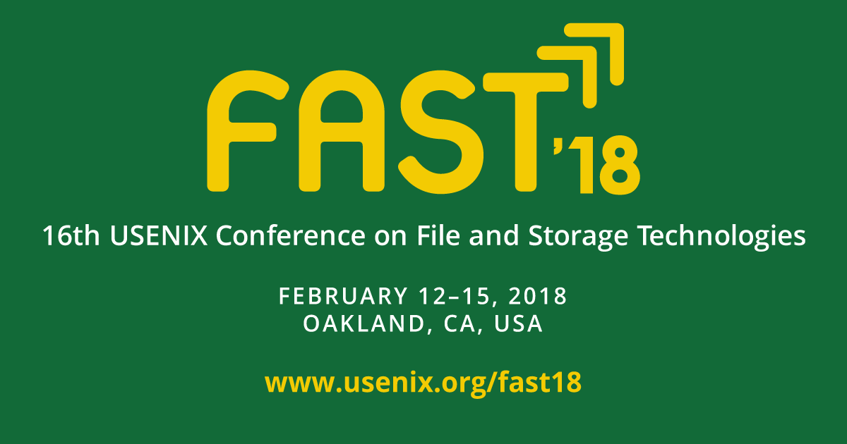 Fast 18 Usenix