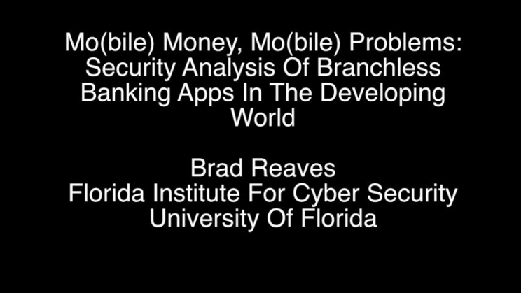 Mo Bile Money Mo Bile Problems Analysis Of Branchless Banking - 